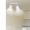 Lampa sufitowa  ATLAS 2 WHITE 724/2 EMIBIG