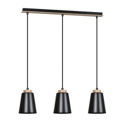Lampa wisząca BOLERO 3 BLACK 442/3 EMIBIG