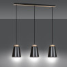 Lampa wisząca BOLERO 3 BLACK 442/3 EMIBIG