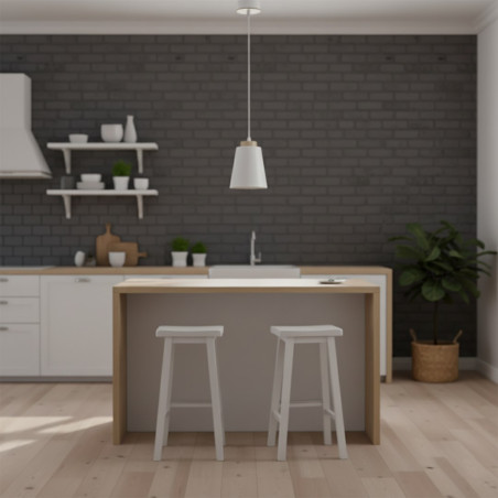 Lampa wisząca BOLERO 1 WHITE 443/1 EMIBIG