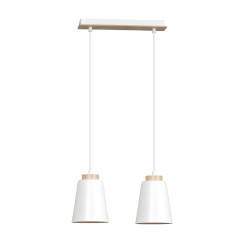 Lampa wisząca BOLERO 2 WHITE 443/2 EMIBIG
