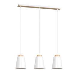 Lampa wisząca BOLERO 3 WHITE 443/3 EMIBIG