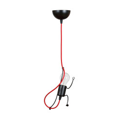 Lampa wisząca BOBI 1 BLACK 537/1 EMIBIG