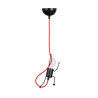 Lampa wisząca BOBI 1 BLACK 537/1 EMIBIG
