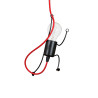 Lampa wisząca BOBI 1 BLACK 537/1 EMIBIG