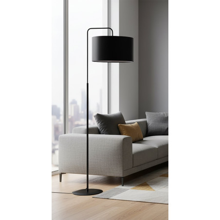 Lampa podłogowa TRAPO LP1 BL BLACK 570/1 EMIBIG