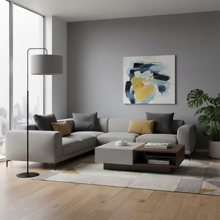 Lampa podłogowa TRAPO LP1 BL GRAY 570/3 EMIBIG
