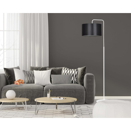 Lampa podłogowa TRAPO LP1 WH BLACK 571/1 EMIBIG