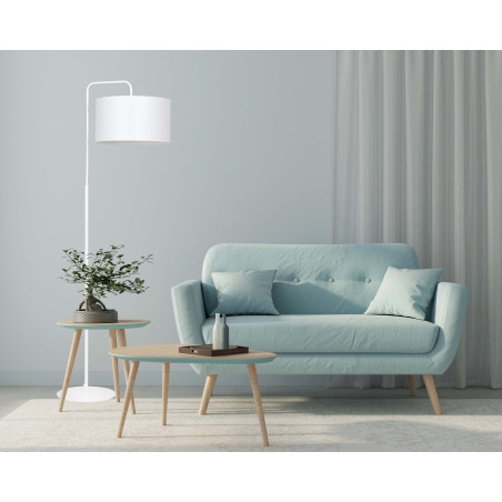 Lampa podłogowa TRAPO LP1 WH WHITE 575/1 EMIBIG