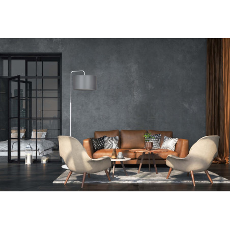 Lampa podłogowa TRAPO LP1 WH GRAY 573/1 EMIBIG