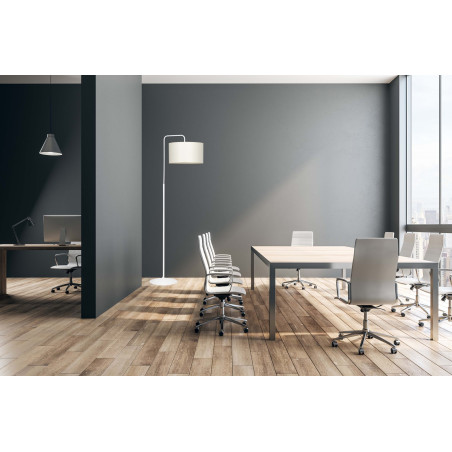 Lampa podłogowa TRAPO LP1 WH ECRU 572/1 EMIBIG