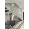 Lampa wisząca  KIBO 1 WH/GOLD 642/1 EMIBIG