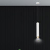 Lampa wisząca  KIBO 1 WH/GOLD 642/1 EMIBIG