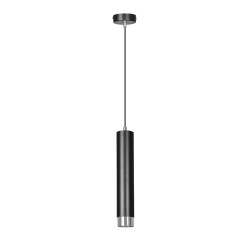 Lampa wisząca  KIBO 1 BL/CHROME 643/1 EMIBIG