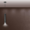 Lampa wisząca  KIBO 1 BL/CHROME 643/1 EMIBIG