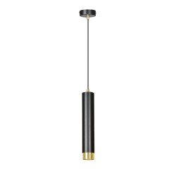 Lampa wisząca  KIBO 1 BL/GOLD 644/1 EMIBIG