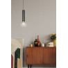 Lampa wisząca  KIBO 1 BL/GOLD 644/1 EMIBIG