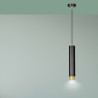 Lampa wisząca  KIBO 1 BL/GOLD 644/1 EMIBIG