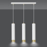 Lampa wisząca  KIBO 3 WH/GOLD 642/3 EMIBIG