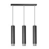 Lampa wisząca  KIBO 3 BL/CHROME 643/3 EMIBIG