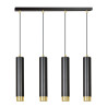 Lampa wisząca  KIBO 4 BL/GOLD 644/4 EMIBIG