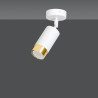 Lampa sufitowa  HIRO 1 WH/GOLD 963/1 EMIBIG