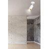 Lampa sufitowa  HIRO 1 WH/GOLD 963/1 EMIBIG