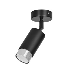 Lampa sufitowa  HIRO 1 BL/CHROME 964/1 EMIBIG