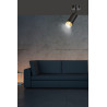 Lampa sufitowa  HIRO 1 BL/GOLD 965/1 EMIBIG