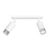 Lampa sufitowa  HIRO 2 WH/CHROME 962/2 EMIBIG
