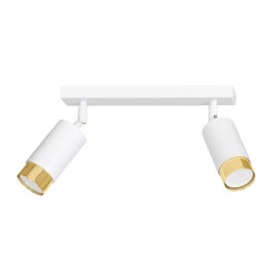 Lampa sufitowa  HIRO 2 WH/GOLD 963/2 EMIBIG