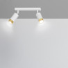 Lampa sufitowa  HIRO 2 WH/GOLD 963/2 EMIBIG