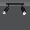 Lampa sufitowa  HIRO 2 BL/CHROME 964/2 EMIBIG