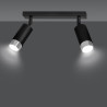 Lampa sufitowa  HIRO 2 BL/CHROME 964/2 EMIBIG