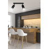 Lampa sufitowa  HIRO 2 BL/CHROME 964/2 EMIBIG