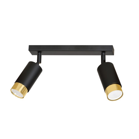 Lampa sufitowa  HIRO 2 BL/GOLD 965/2 EMIBIG