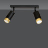 Lampa sufitowa  HIRO 2 BL/GOLD 965/2 EMIBIG