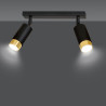 Lampa sufitowa  HIRO 2 BL/GOLD 965/2 EMIBIG