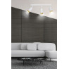 Lampa sufitowa  HIRO 3 WH/GOLD 963/3 EMIBIG