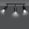Lampa sufitowa  HIRO 3 BL/CHROME 964/3 EMIBIG