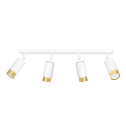 Lampa sufitowa  HIRO 4 WH/GOLD 963/4 EMIBIG