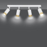 Lampa sufitowa  HIRO 4 WH/GOLD 963/4 EMIBIG