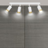 Lampa sufitowa  HIRO 4 WH/GOLD 963/4 EMIBIG