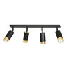 Lampa sufitowa  HIRO 4 BL/GOLD 965/4 EMIBIG