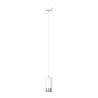 Lampa wisząca  FUMIKO 1 WH/CHROME 814/1 EMIBIG