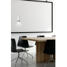 Lampa wisząca  FUMIKO 1 WH/CHROME 814/1 EMIBIG