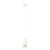 Lampa wisząca  FUMIKO 1 WH/GOLD 815/1 EMIBIG