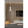 Lampa wisząca  FUMIKO 1 WH/GOLD 815/1 EMIBIG