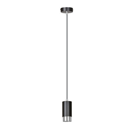Lampa wisząca  FUMIKO 1 BL/CHROME 816/1 EMIBIG