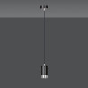 Lampa wisząca  FUMIKO 1 BL/CHROME 816/1 EMIBIG